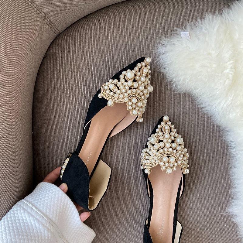 BALLERINAS PEARLS AND GOLD