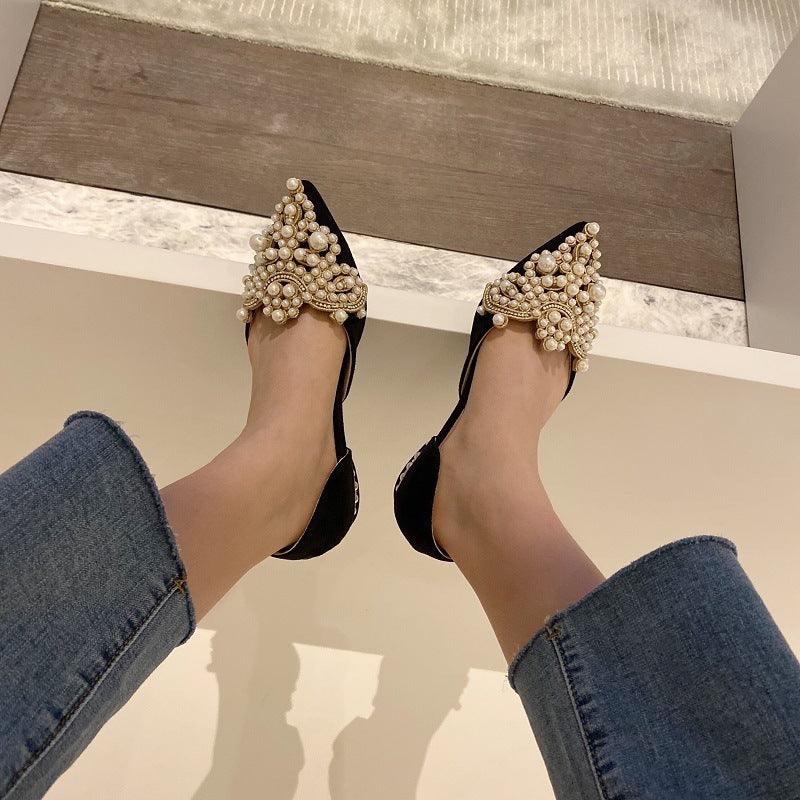BALLERINAS PEARLS AND GOLD