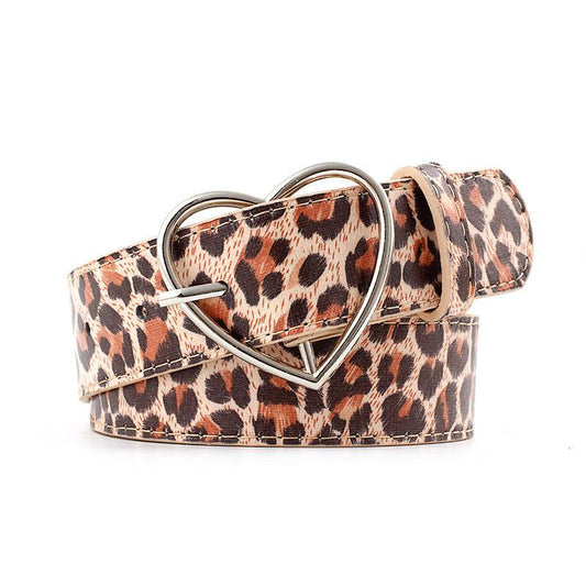 leopard  belt