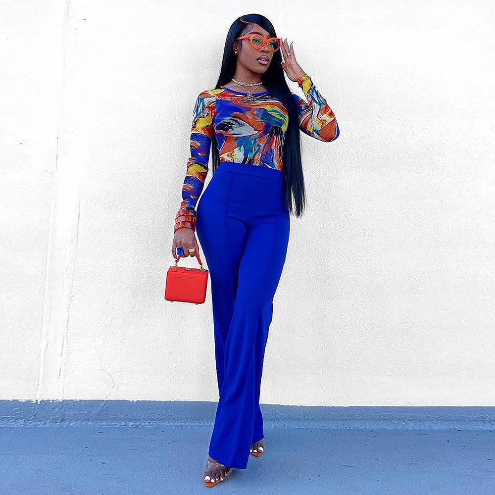 Women's High  Pants