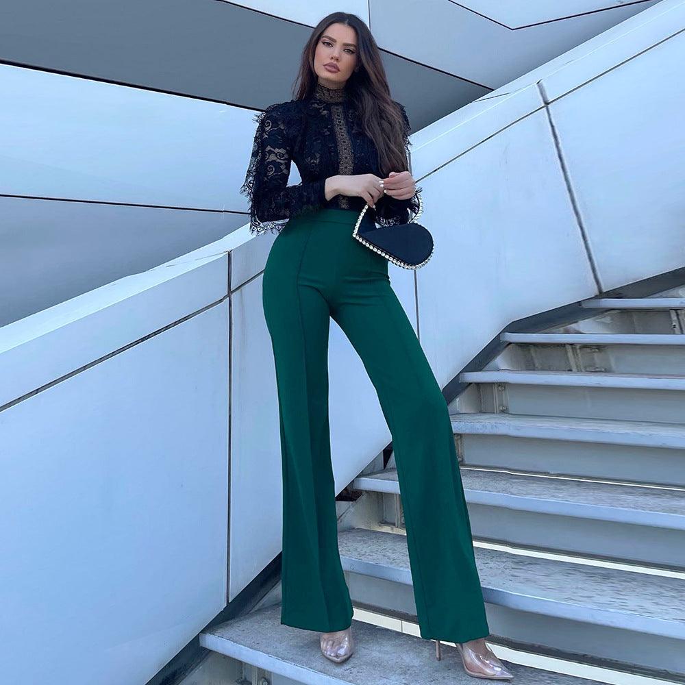 Women's High  Pants